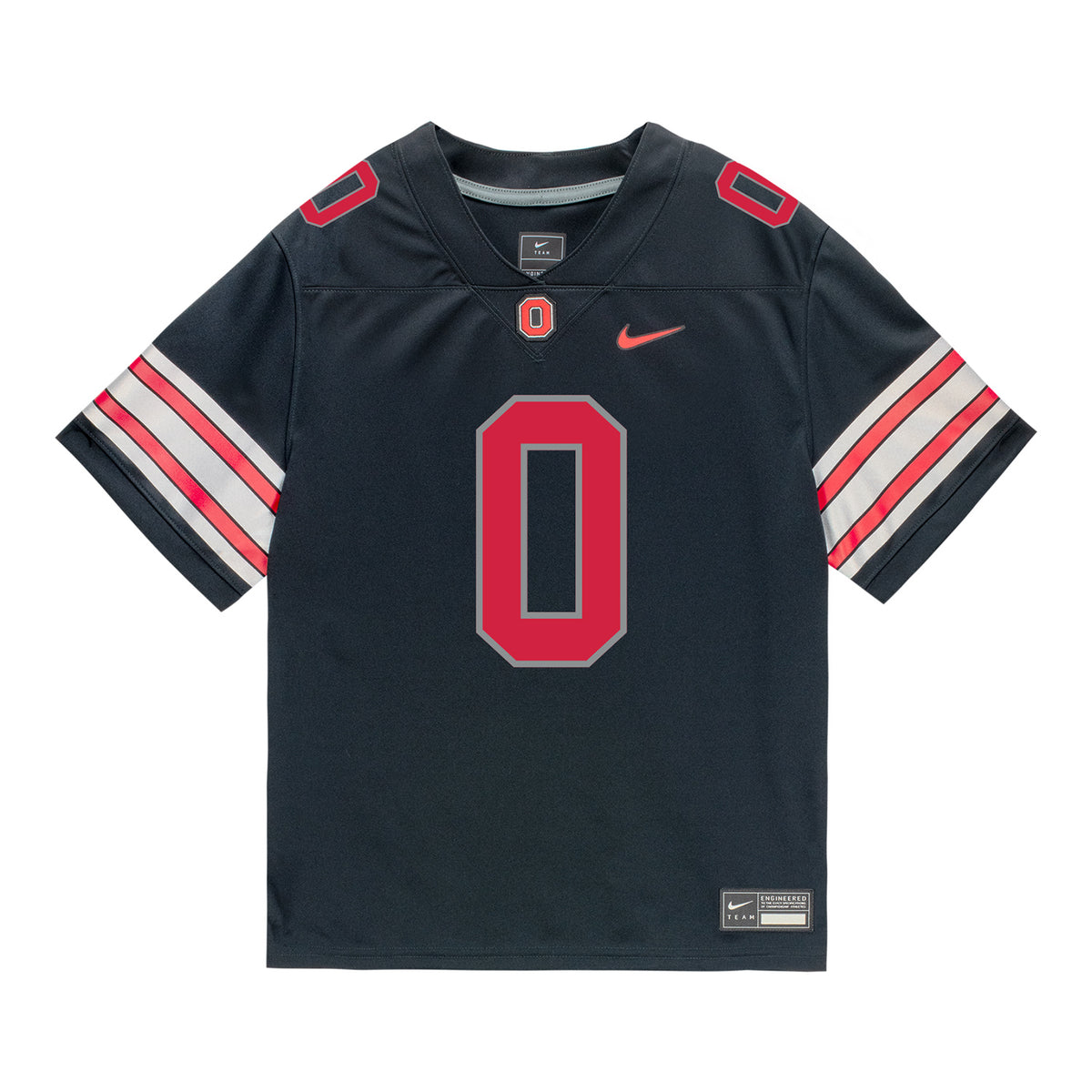 Ohio State Buckeyes Nike #0 Brandon Inniss Student Athlete Black Football Jersey