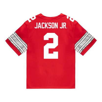 Ohio State Buckeyes Nike #2 Kenyatta Jackson Jr. Student Athlete Scarlet Football Jersey