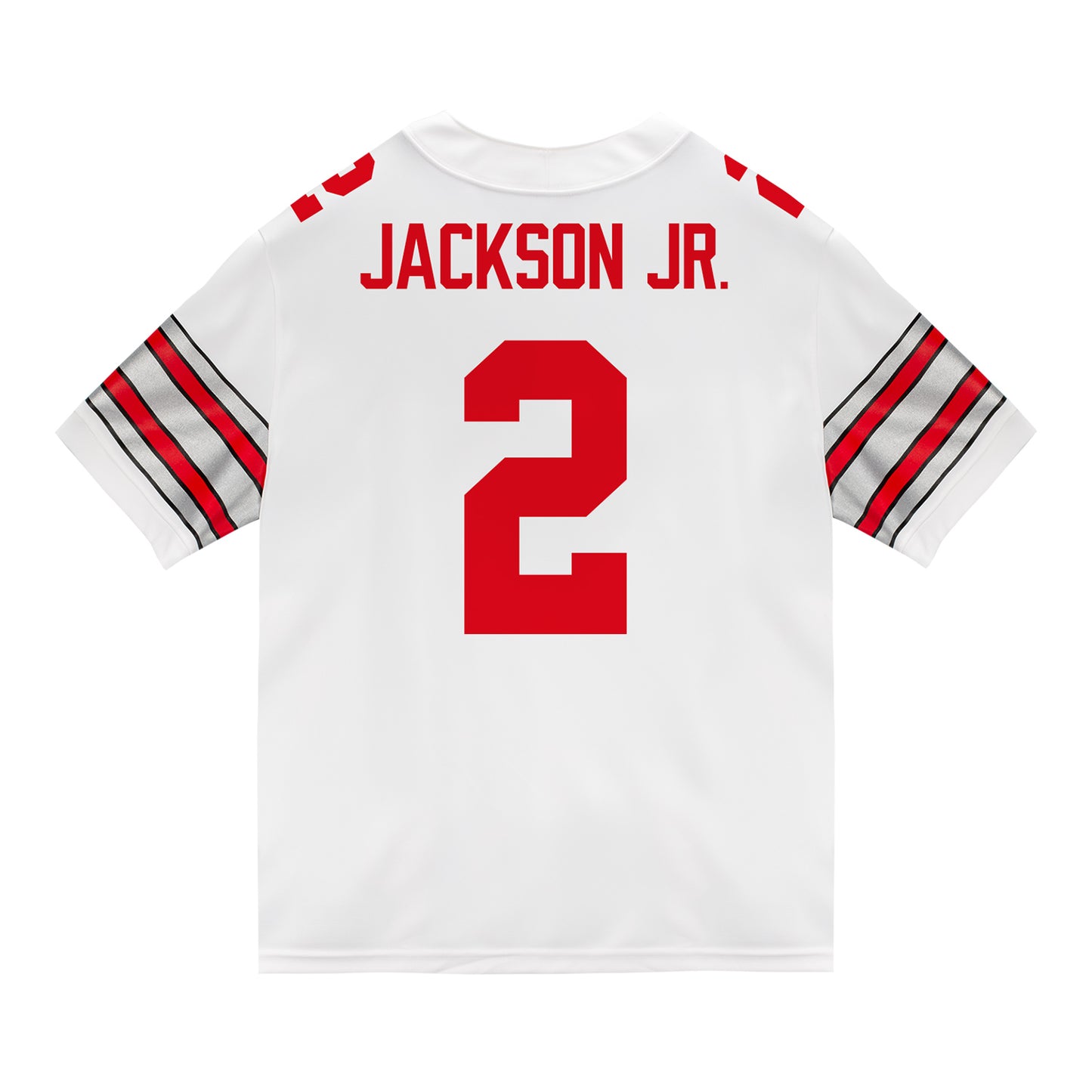 Ohio State Buckeyes Nike #2 Kenyatta Jackson Jr. Student Athlete White Football Jersey