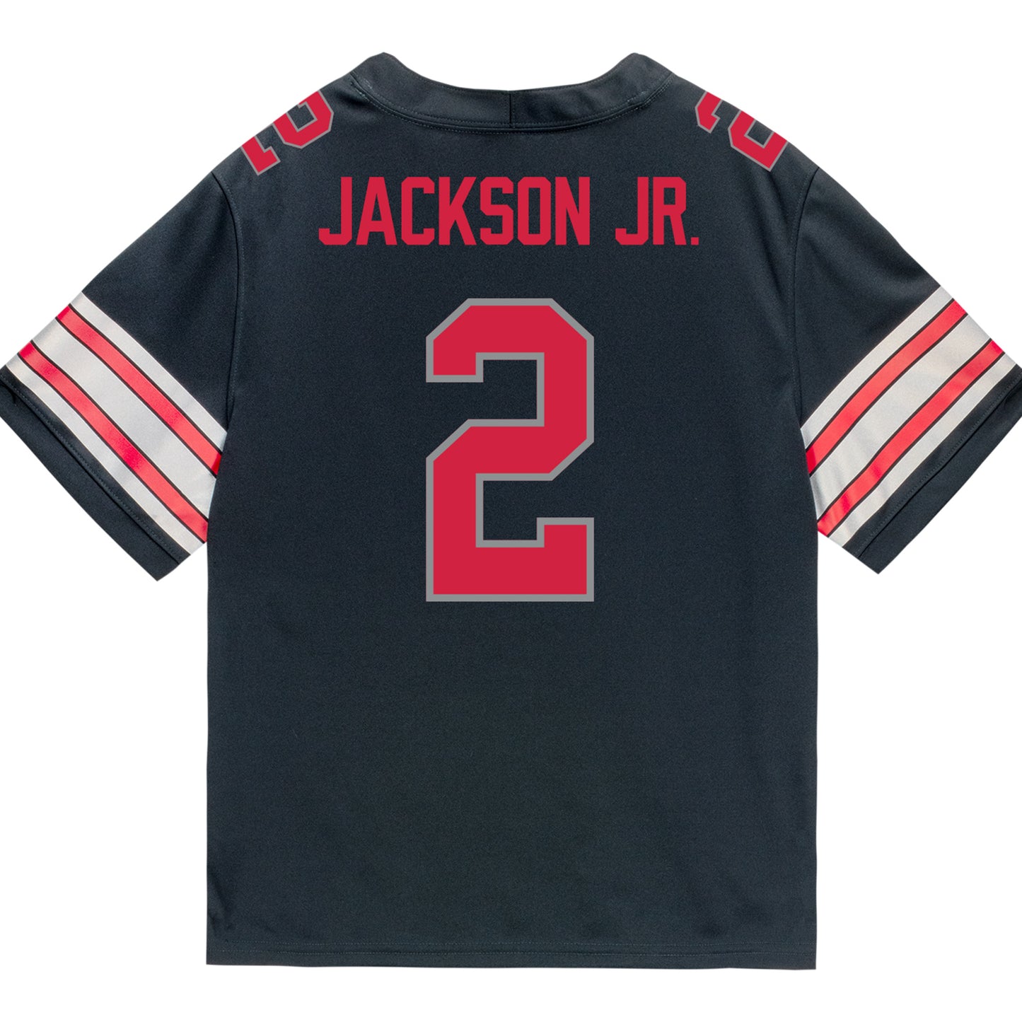 Ohio State Buckeyes Nike #2 Kenyatta Jackson Jr. Student Athlete Black Football Jersey