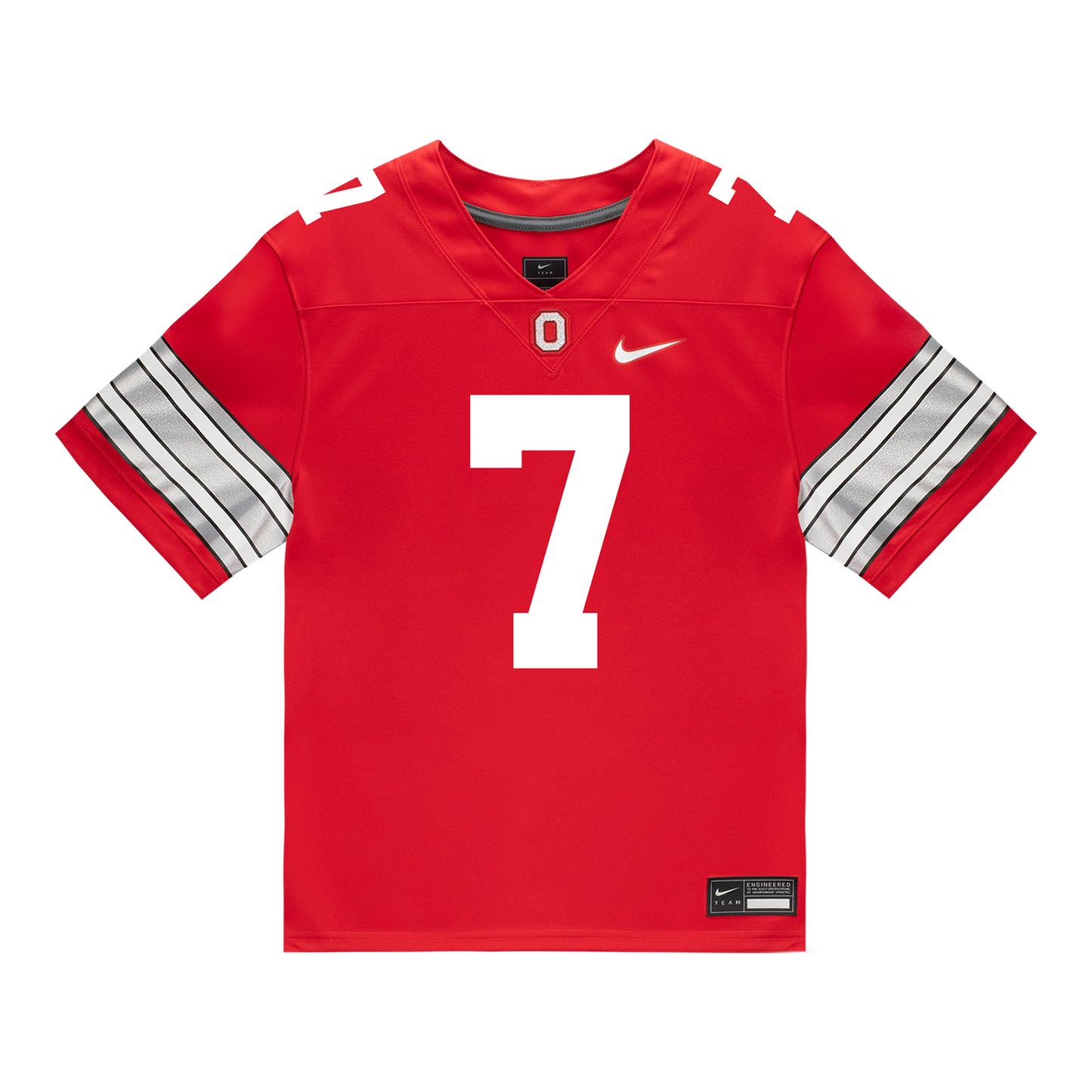Ohio State Buckeyes Nike #7 Jermaine Mathews Jr. Student Athlete Scarlet Football Jersey