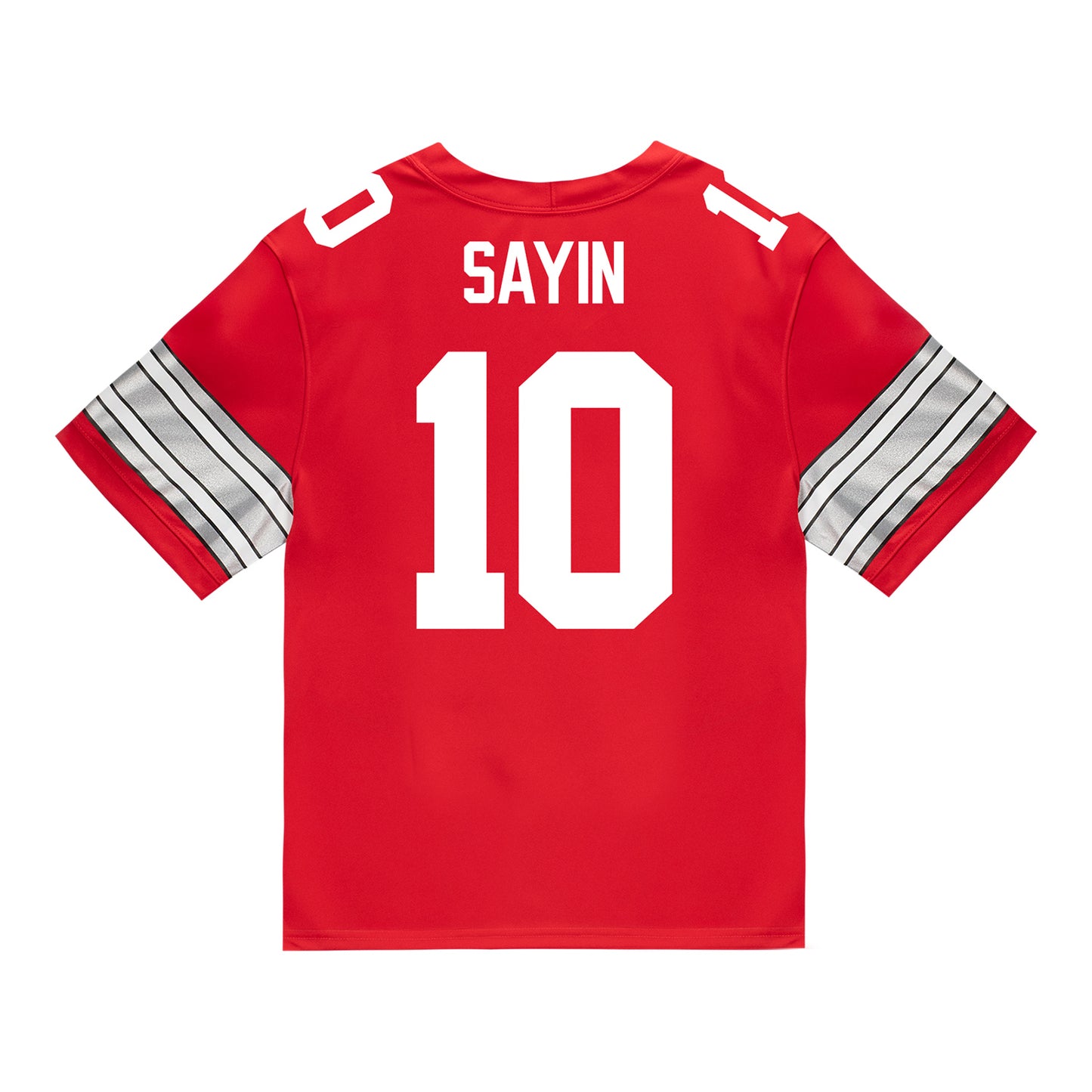 Ohio State Buckeyes Nike #10 Julian Sayin Student Athlete Scarlet Football Jersey