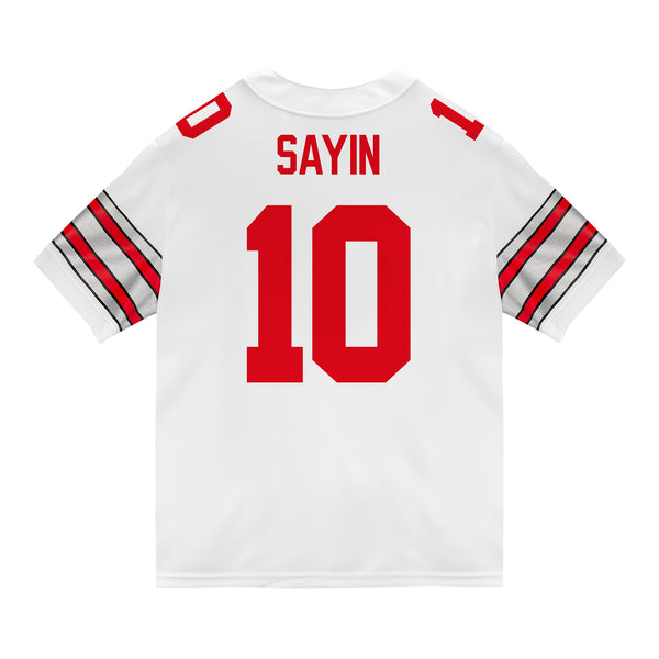 Ohio State Buckeyes Nike #10 Julian Sayin Student Athlete White