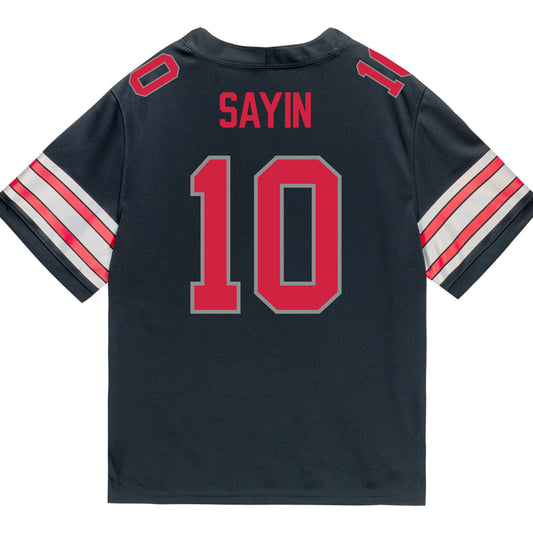 Ohio State Buckeyes Nike #10 Julian Sayin Student Athlete Black Football Jersey