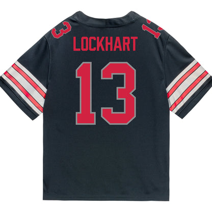 Ohio State Buckeyes Nike #13 Miles Lockhart Student Athlete Black Football Jersey