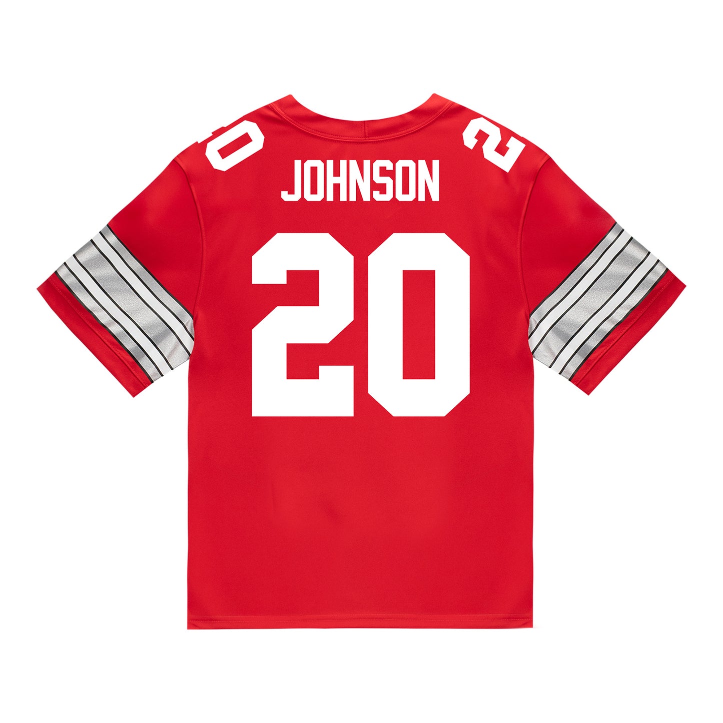 Ohio State Buckeyes Nike #20 Cincere Johnson Student Athlete Scarlet Football Jersey
