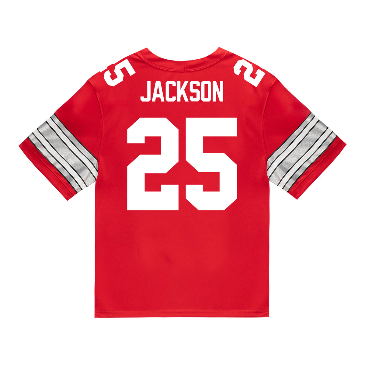 Youth Ohio State Buckeyes #25 Bo Jackson Student Athlete Scarlet Football Jersey