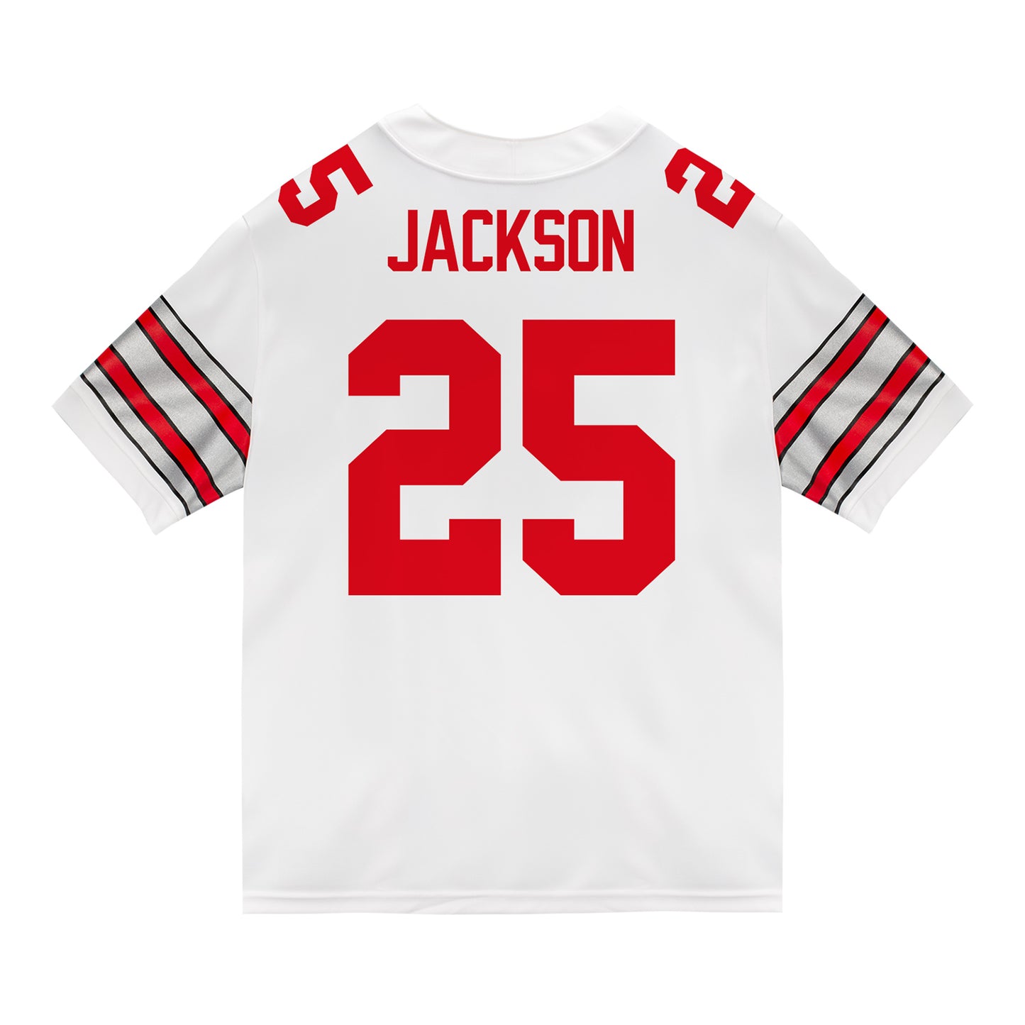 Ohio State Buckeyes Nike #25 Bo Jackson Student Athlete White Football Jersey