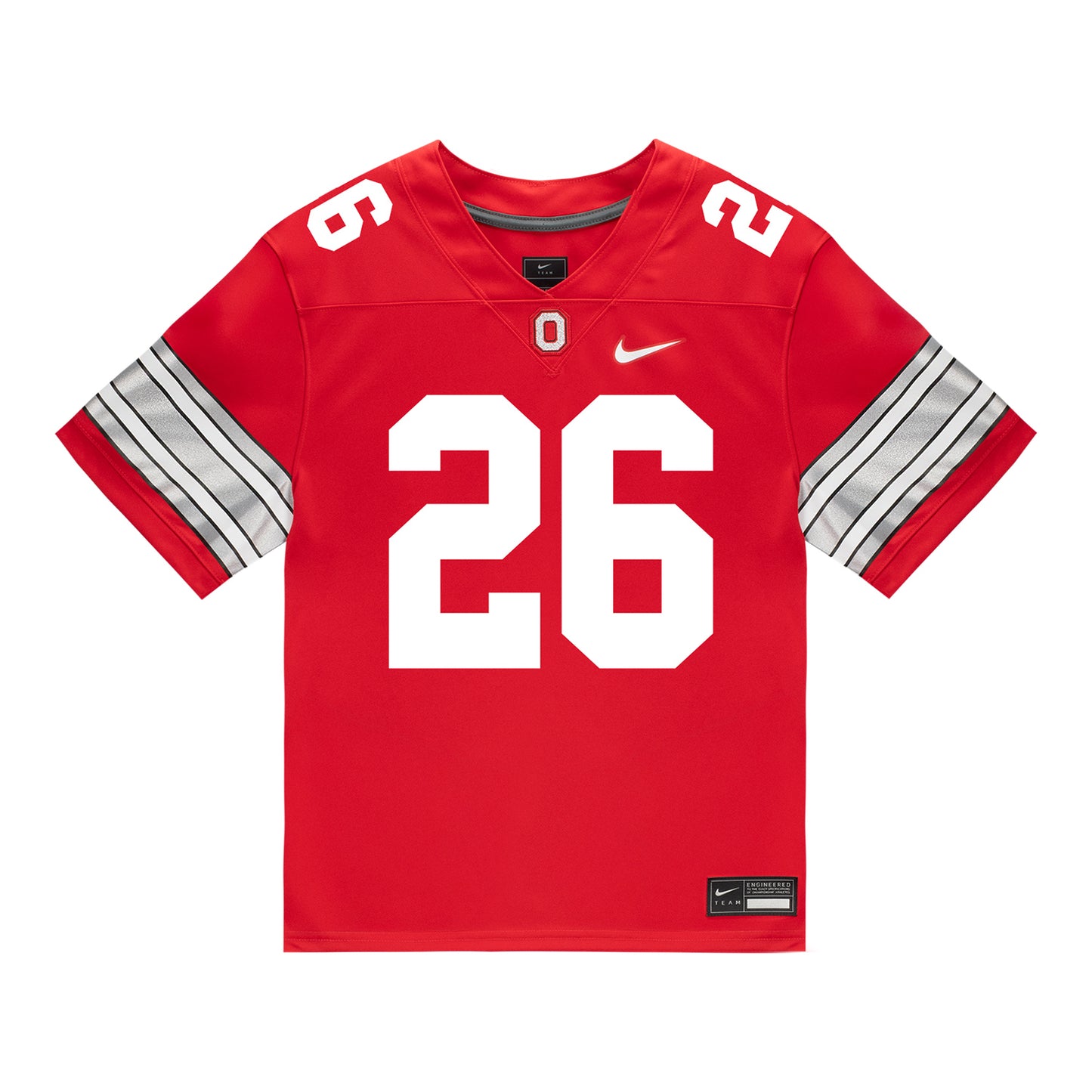 Ohio State Buckeyes Nike #26 Payton Pierce Student Athlete Scarlet Football Jersey