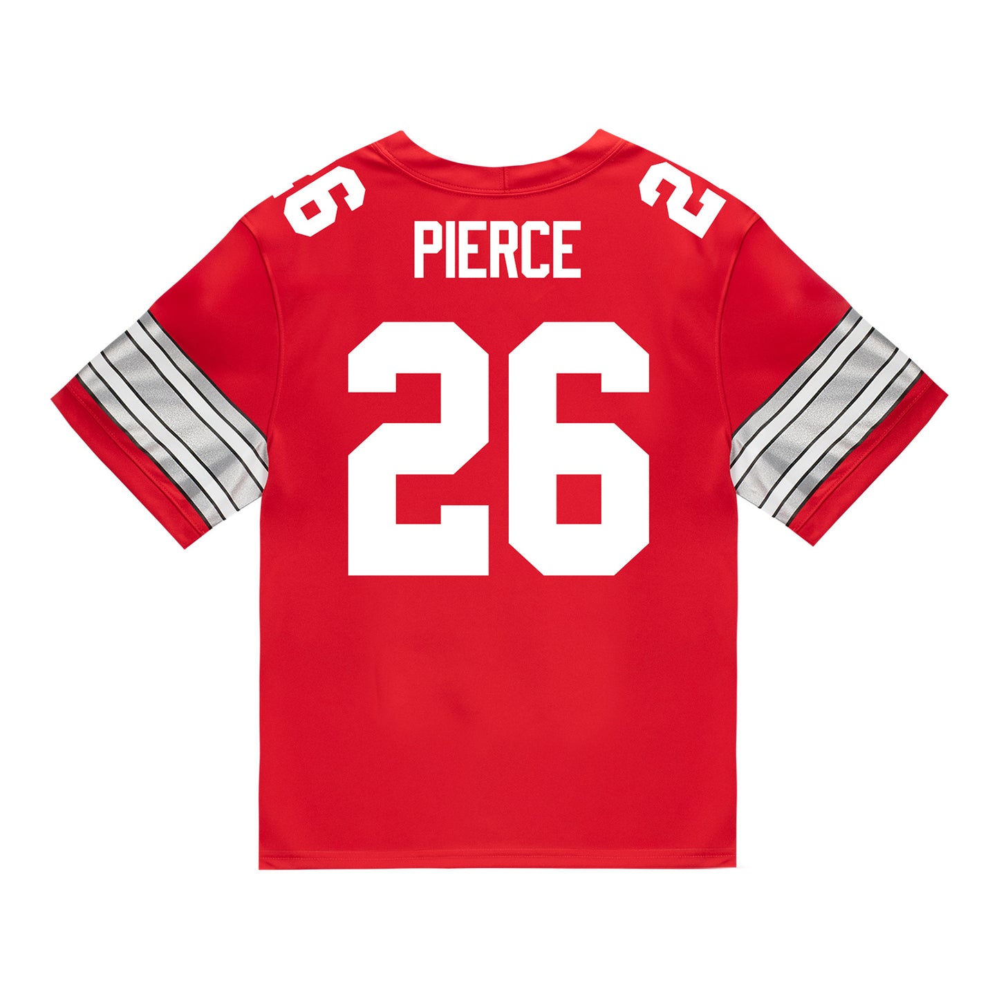 Ohio State Buckeyes Nike #26 Payton Pierce Student Athlete Scarlet Football Jersey