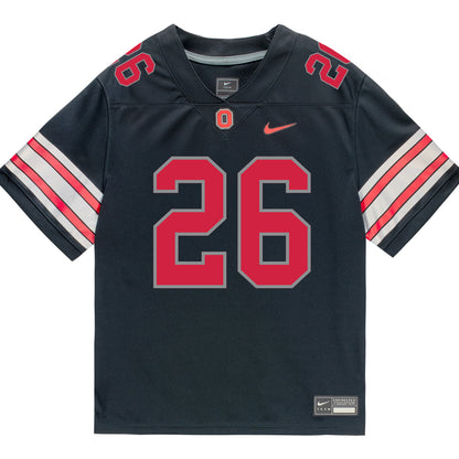 Ohio State Buckeyes Nike #26 Payton Pierce Student Athlete Black Football Jersey