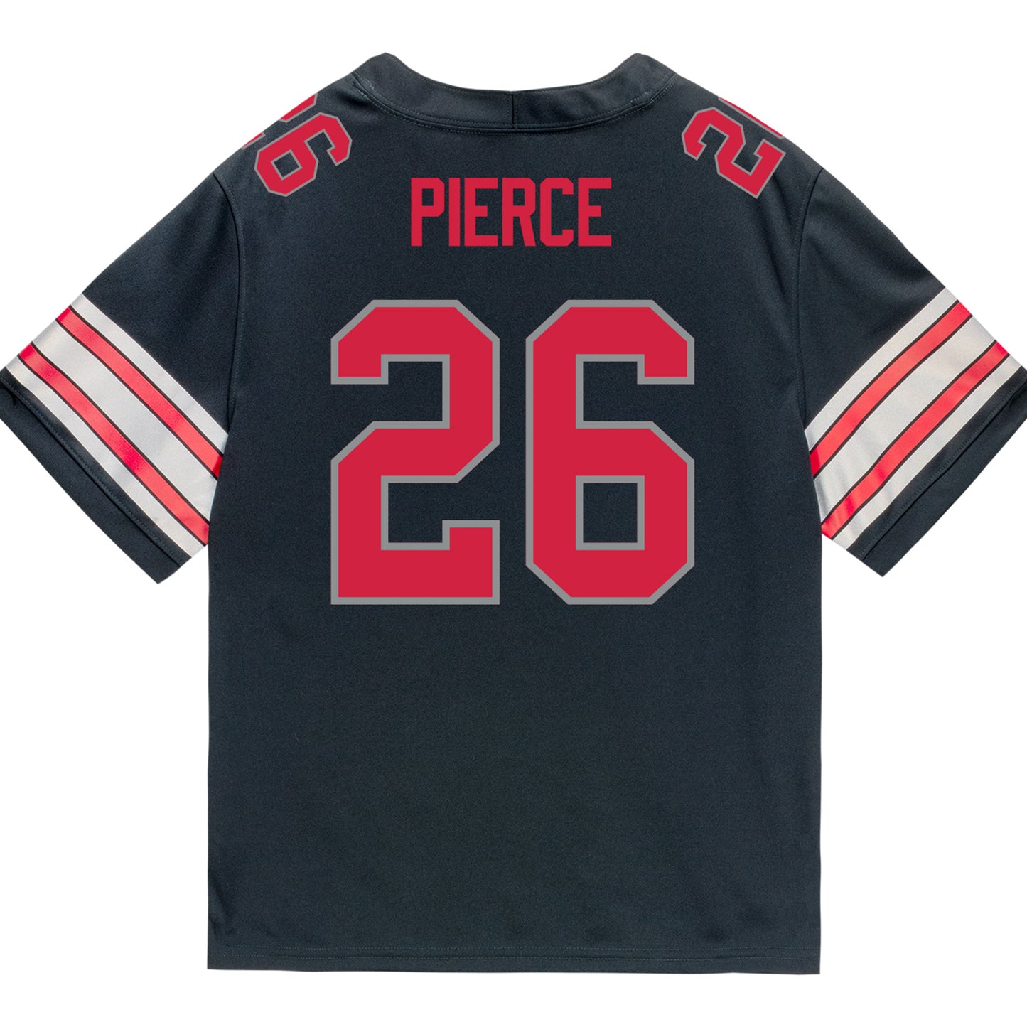 Ohio State Buckeyes Nike #26 Payton Pierce Student Athlete Black Football Jersey