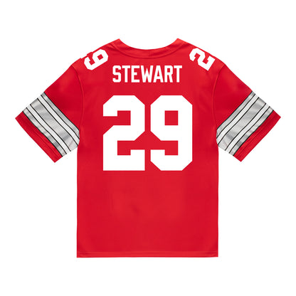 Ohio State Buckeyes Nike #29 Deshawn Stewart Student Athlete Scarlet Football Jersey