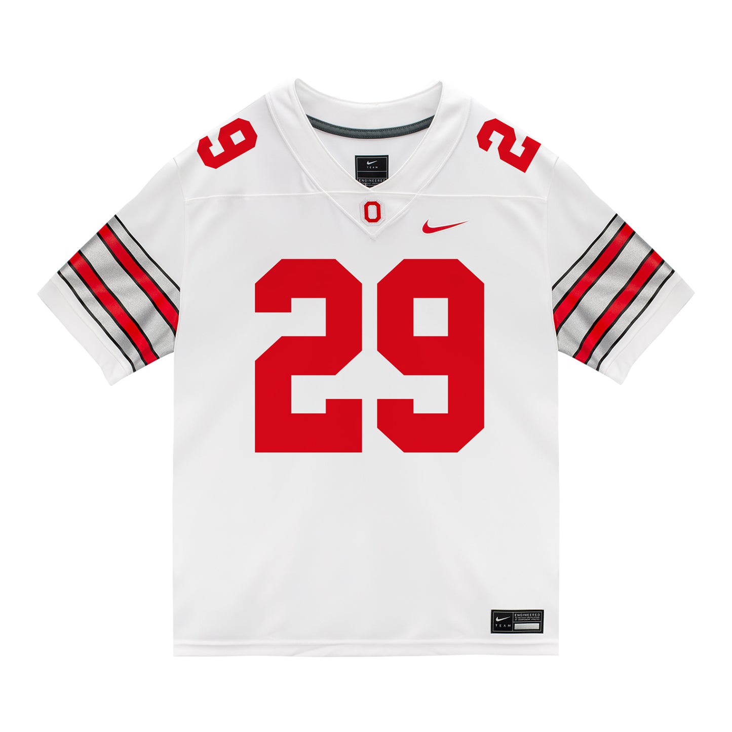 Ohio State Buckeyes Nike #29 Deshawn Stewart Student Athlete White Football Jersey