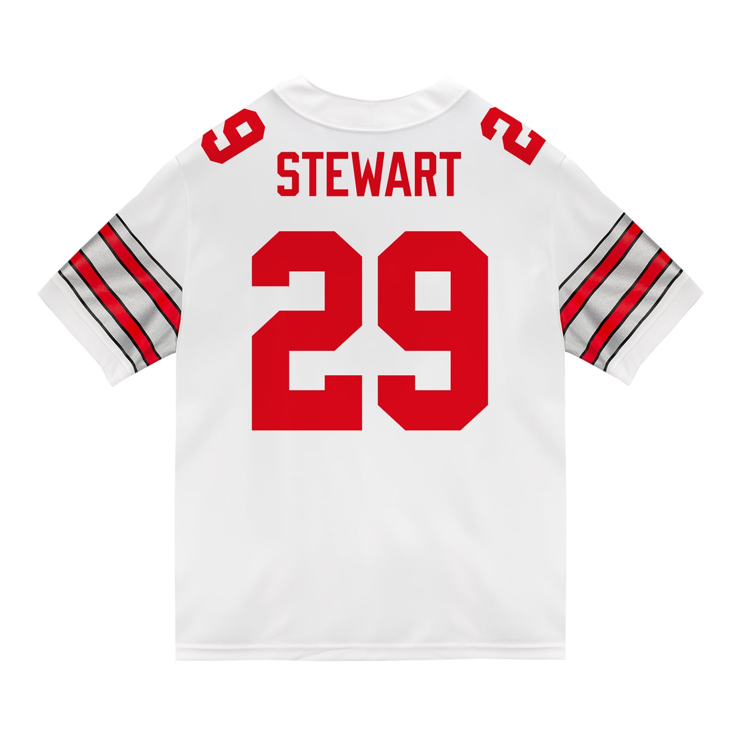 Ohio State Buckeyes Nike #29 Deshawn Stewart Student Athlete White Football Jersey