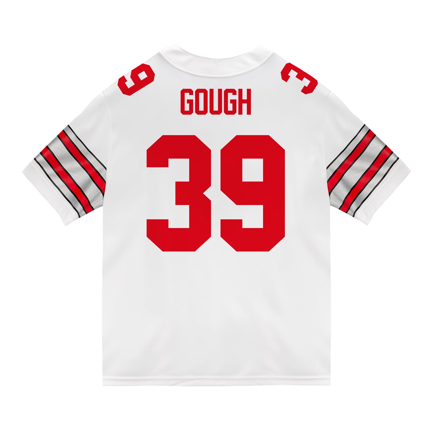 Ohio State Buckeyes Nike #39 Glorien Gough Student Athlete White Football Jersey