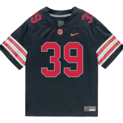 Ohio State Buckeyes Nike #39 Glorien Gough Student Athlete Black Football Jersey
