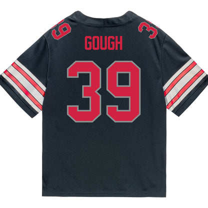 Ohio State Buckeyes Nike #39 Glorien Gough Student Athlete Black Football Jersey