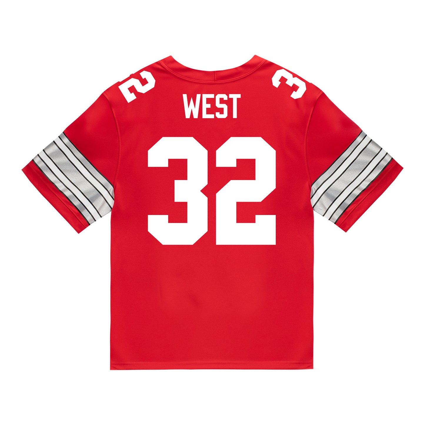 Ohio State Buckeyes Nike #32 Isaiah West Student Athlete Scarlet Football Jersey