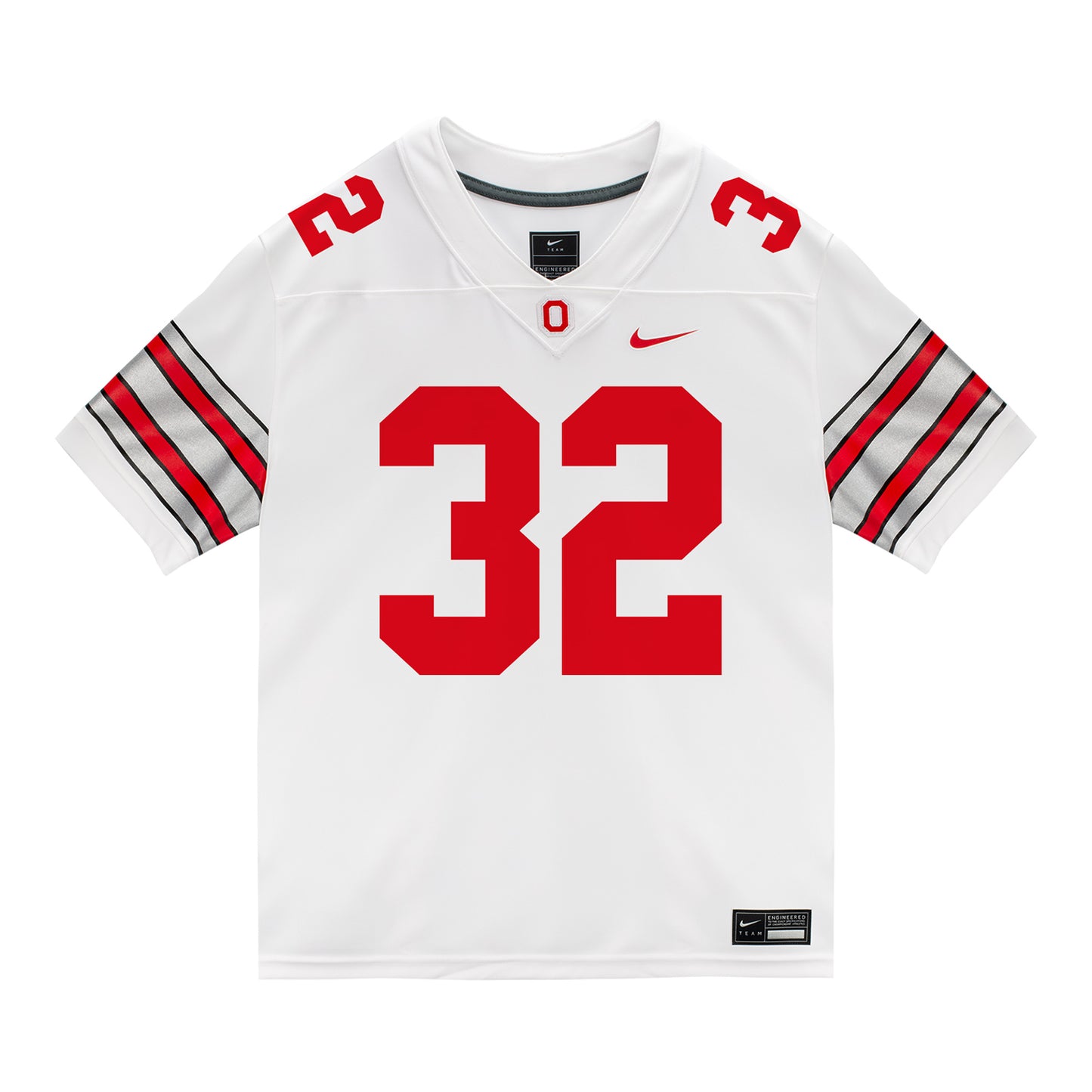 Ohio State Buckeyes Nike #32 Isaiah West Student Athlete White Football Jersey