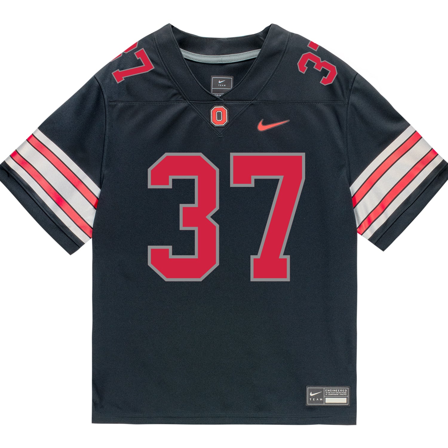 Ohio State Buckeyes Nike #37 Zach Hayes Student Athlete Black