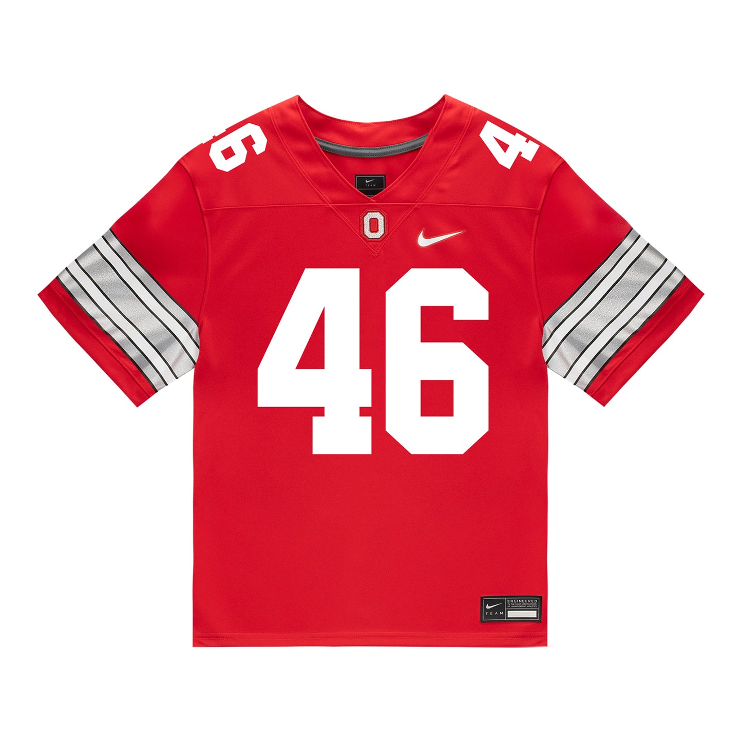 Ohio State Buckeyes Nike #46 Ryan Rudzinski Student Athlete Scarlet Football Jersey