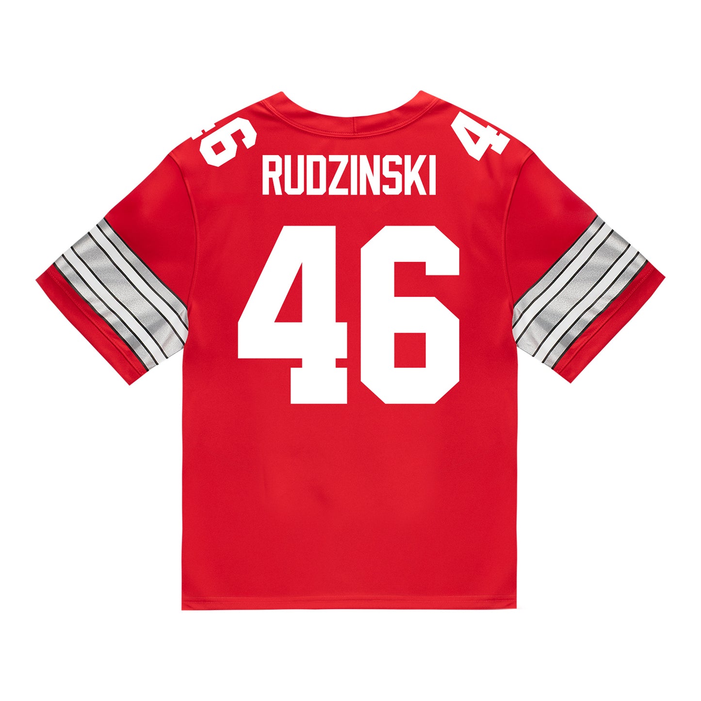 Ohio State Buckeyes Nike #46 Ryan Rudzinski Student Athlete Scarlet Football Jersey