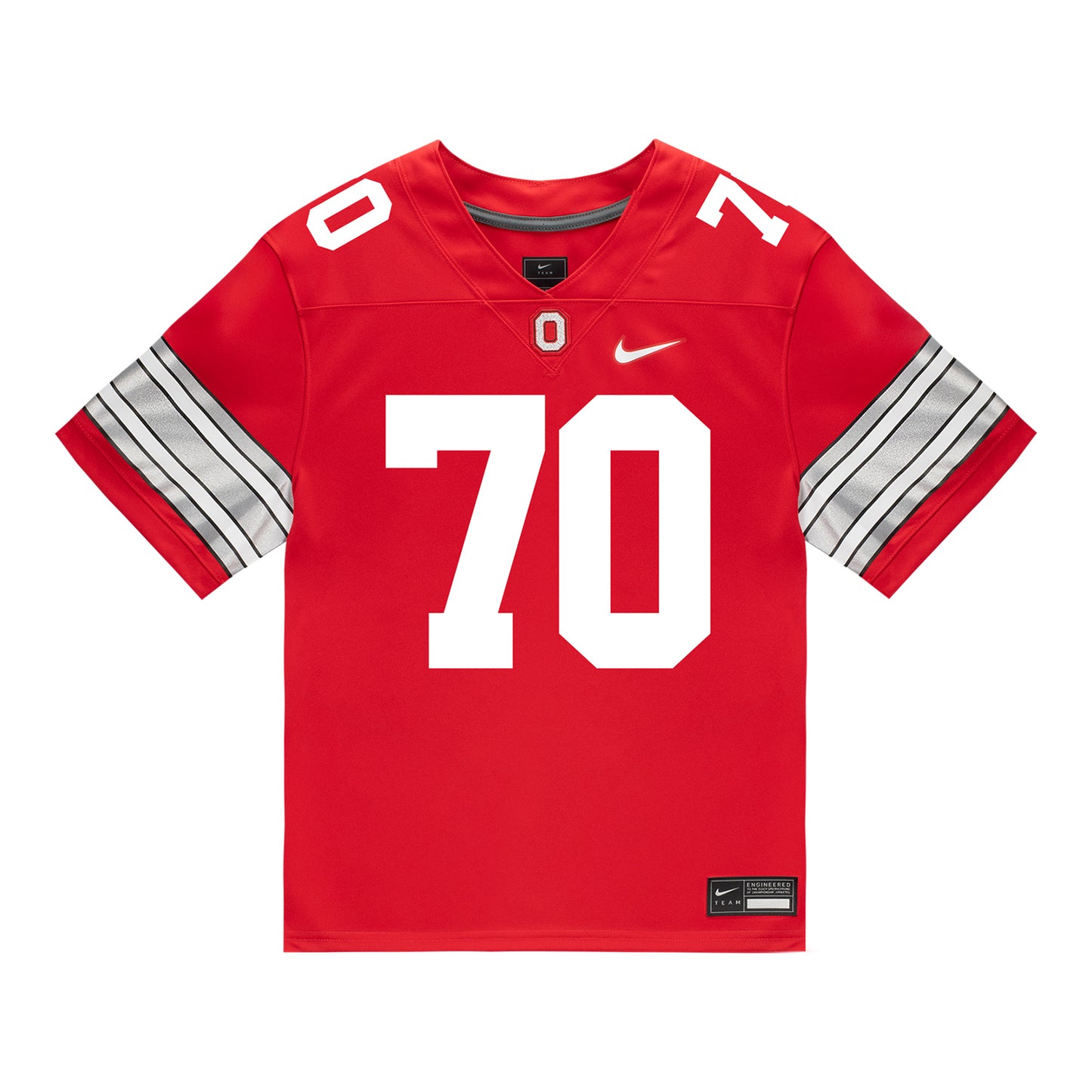 Ohio State Buckeyes Nike #70 Phillip Daniels Student Athlete Scarlet Football Jersey