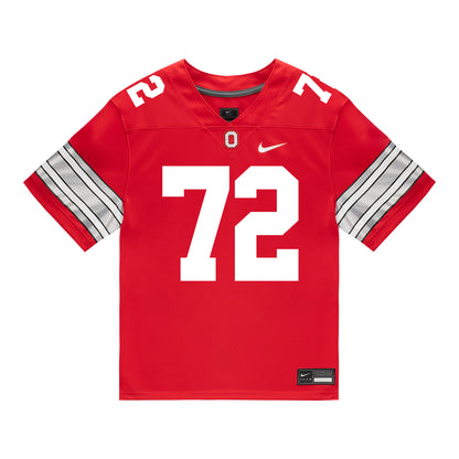 Ohio State Buckeyes Nike #72 Deontae Armstrong Student Athlete Scarlet Football Jersey