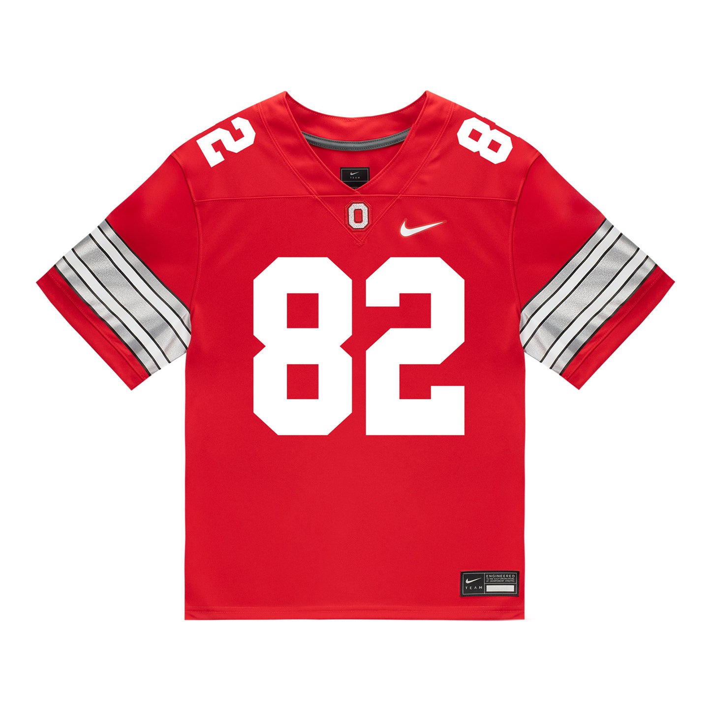 Ohio State Buckeyes Nike #82 David Adolph Student Athlete Scarlet Football Jersey