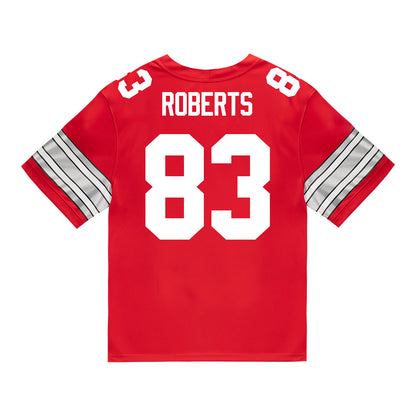 Ohio State Buckeyes Nike #83 Nate Roberts Student Athlete Scarlet Football Jersey