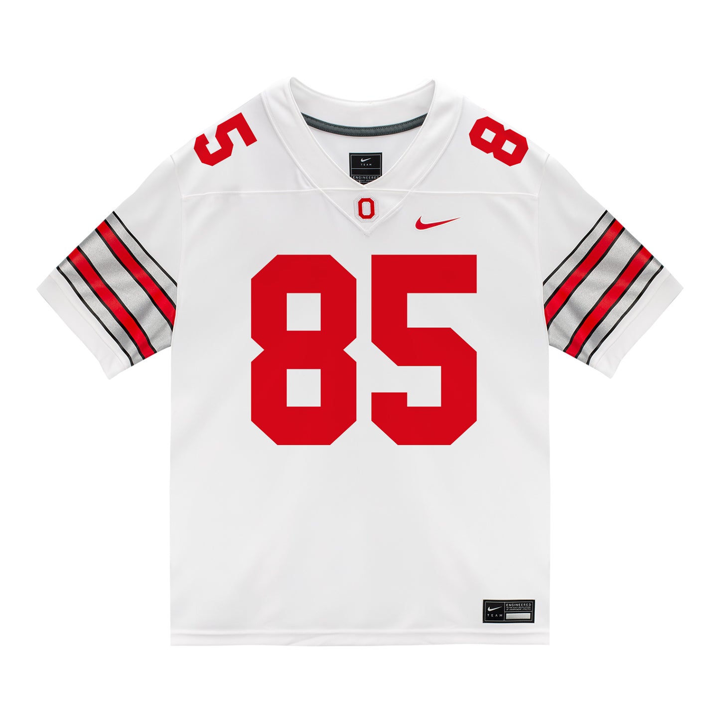Ohio State Buckeyes Nike #85 Bennett Christian Student Athlete White Football Jersey