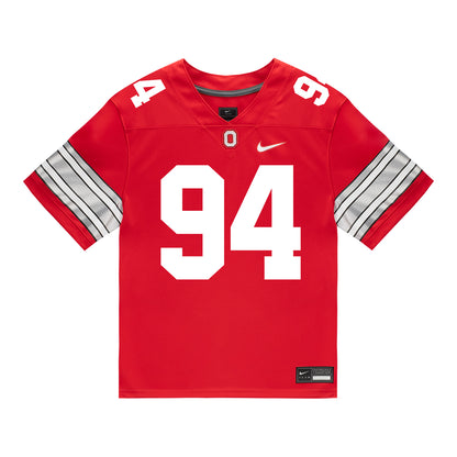 Ohio State Buckeyes Nike #94 Jason Moore Student Athlete Scarlet Football Jersey