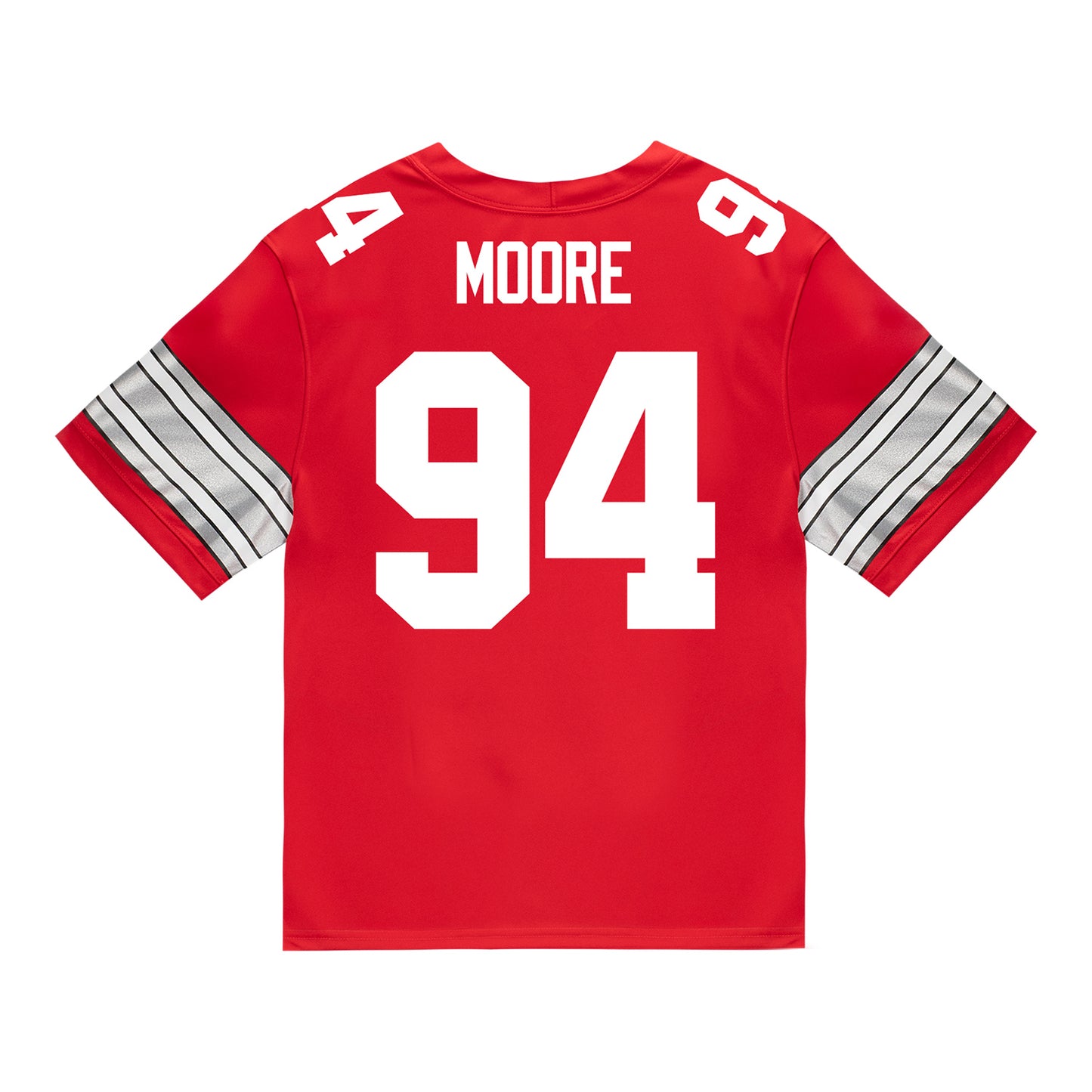 Ohio State Buckeyes Nike #94 Jason Moore Student Athlete Scarlet Football Jersey
