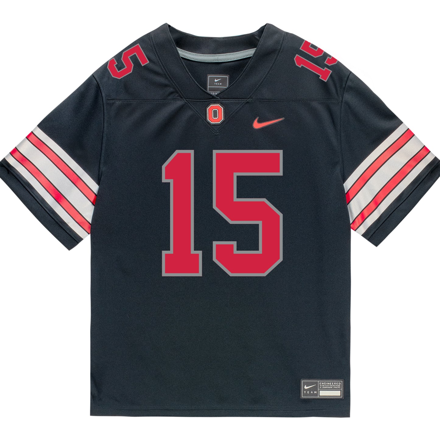 Ohio State Buckeyes Nike #15 Chris Henry Jr. Student Athlete Black Football Jersey