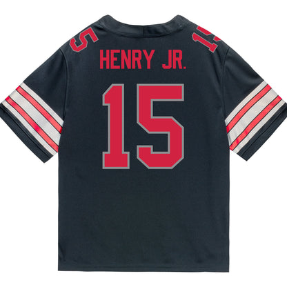 Ohio State Buckeyes Nike #15 Chris Henry Jr. Student Athlete Black Football Jersey