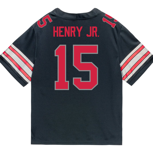 Ohio State Buckeyes Nike #15 Chris Henry Jr. Student Athlete Black Football Jersey