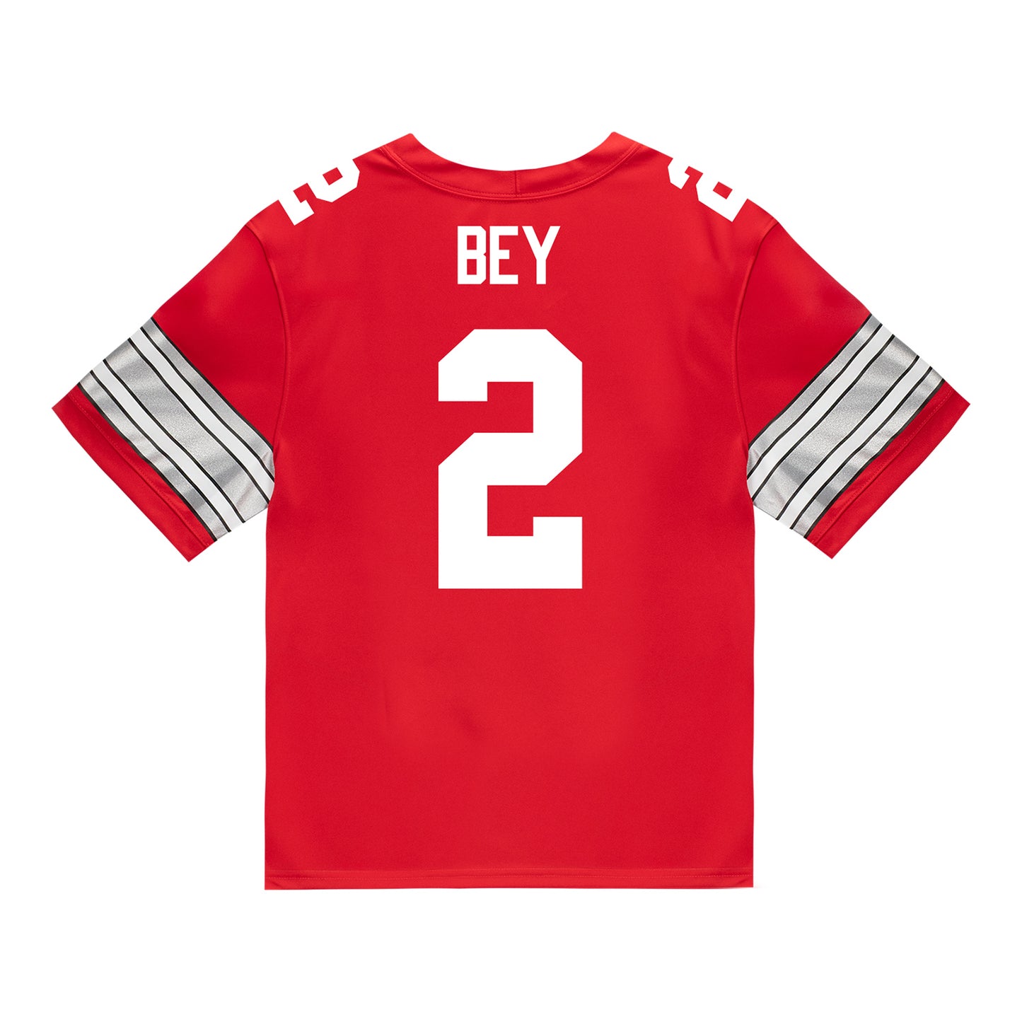 Ohio State Buckeyes Nike #2 Legend Bey Student Athlete Scarlet Football Jersey