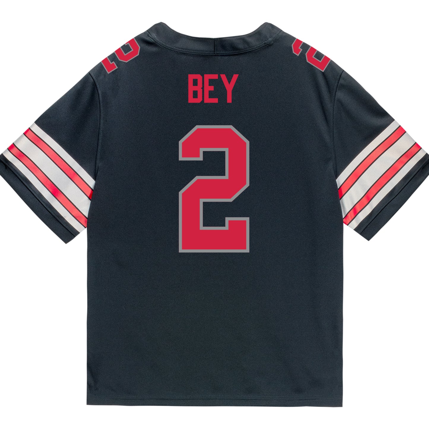 Ohio State Buckeyes Nike #2 Legend Bey Student Athlete Black Football Jersey