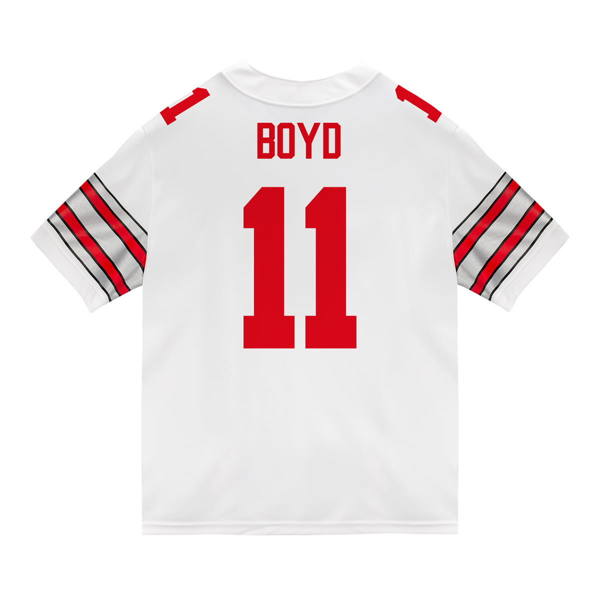 Ohio State Buckeyes Nike #11 Brock Boyd Student Athlete White Football Jersey