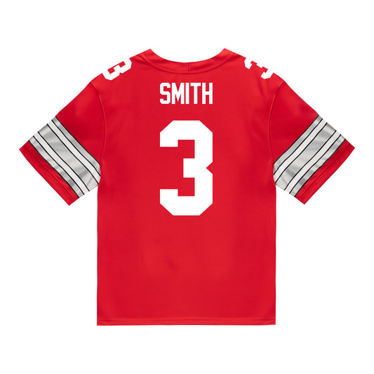 Ohio State Buckeyes Nike #3 James Smith Student Athlete Scarlet Football Jersey