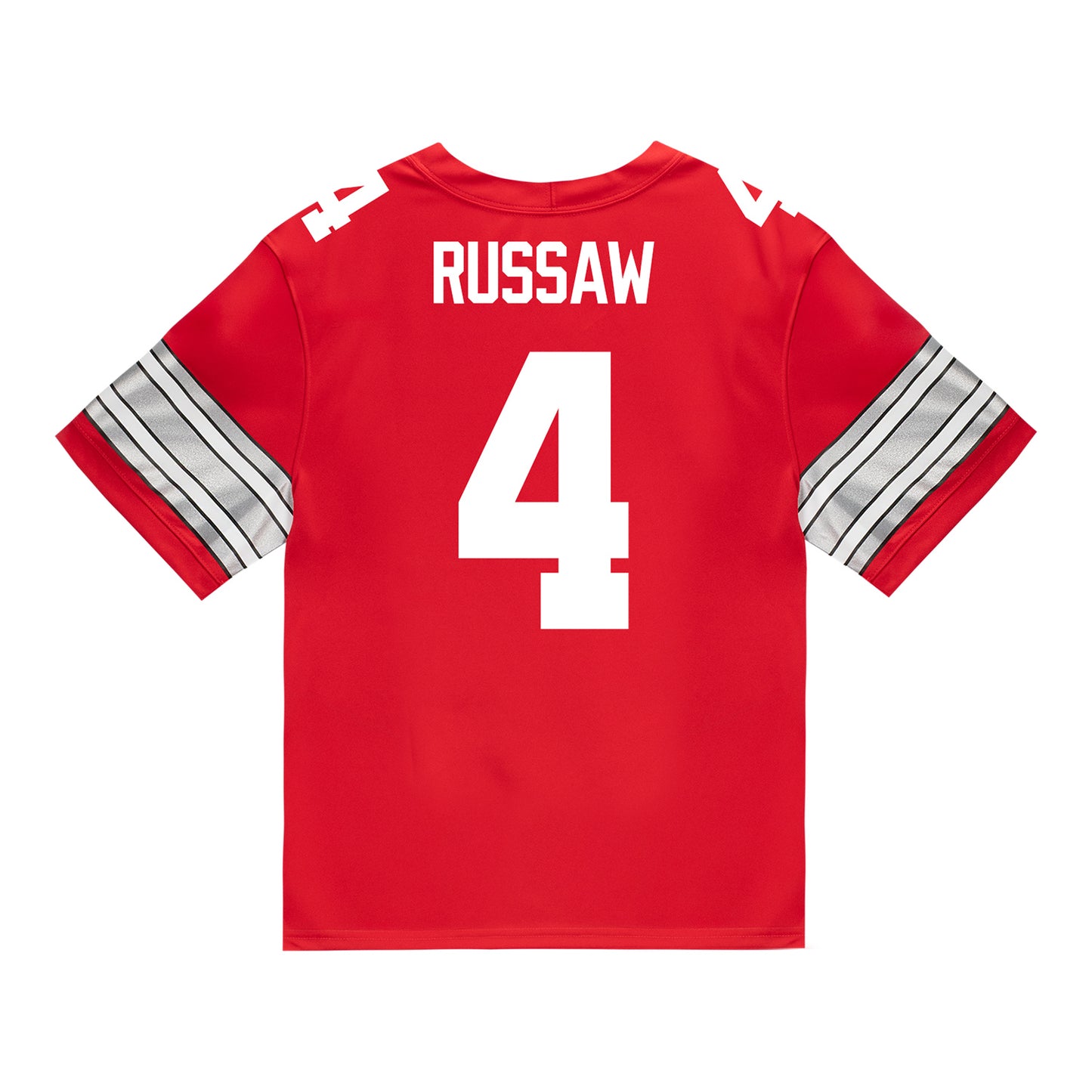 Ohio State Buckeyes Nike #4 Qua Russaw Student Athlete Scarlet Football Jersey
