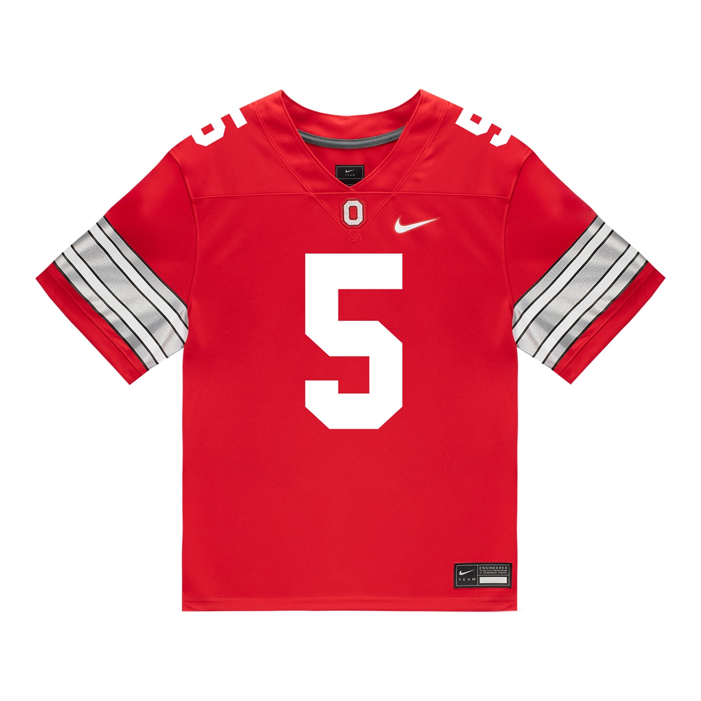 Ohio State Buckeyes Nike #5 Kyle Parker Student Athlete Scarlet Football Jersey
