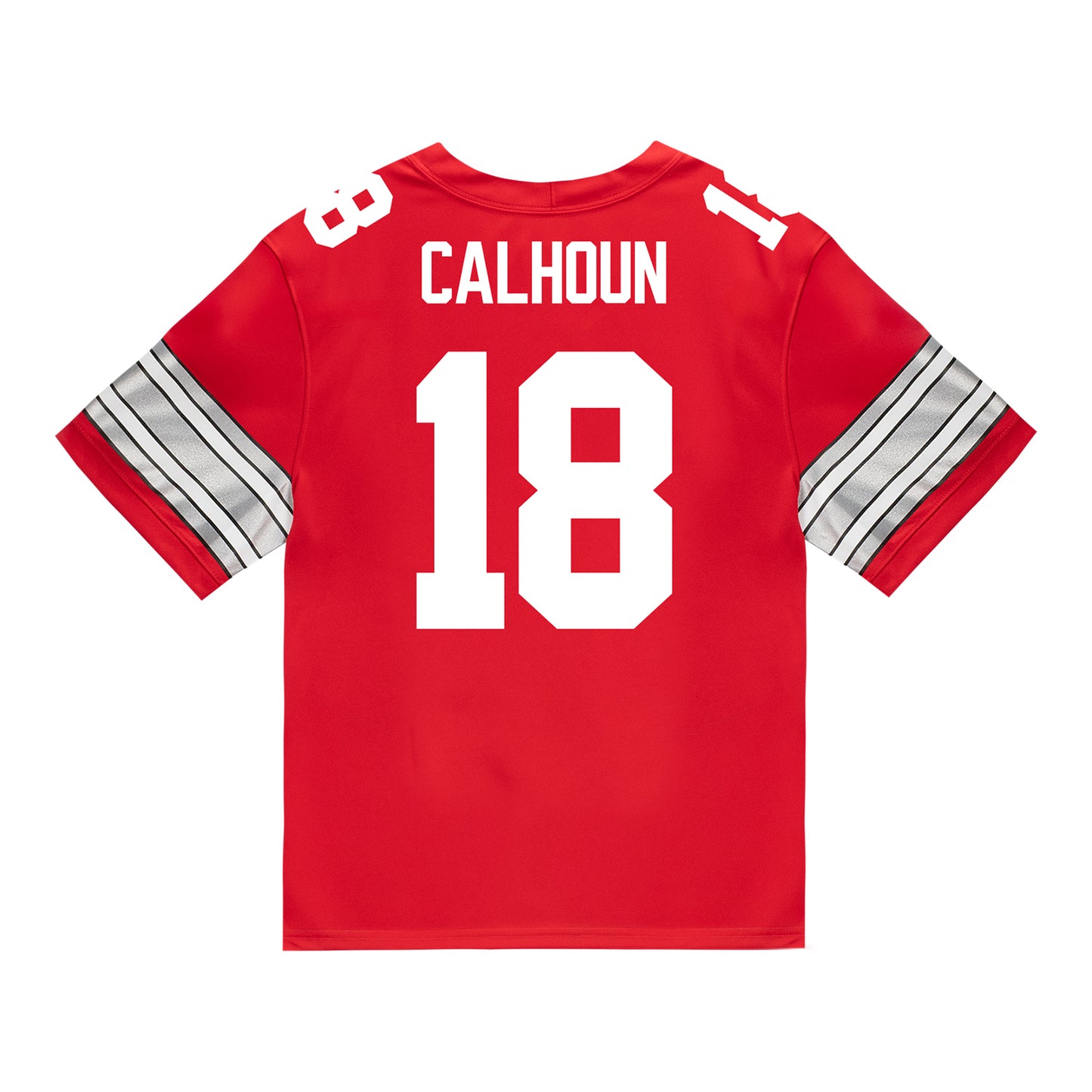 Ohio State Buckeyes Nike #18 Cam Calhoun Student Athlete Scarlet Football Jersey