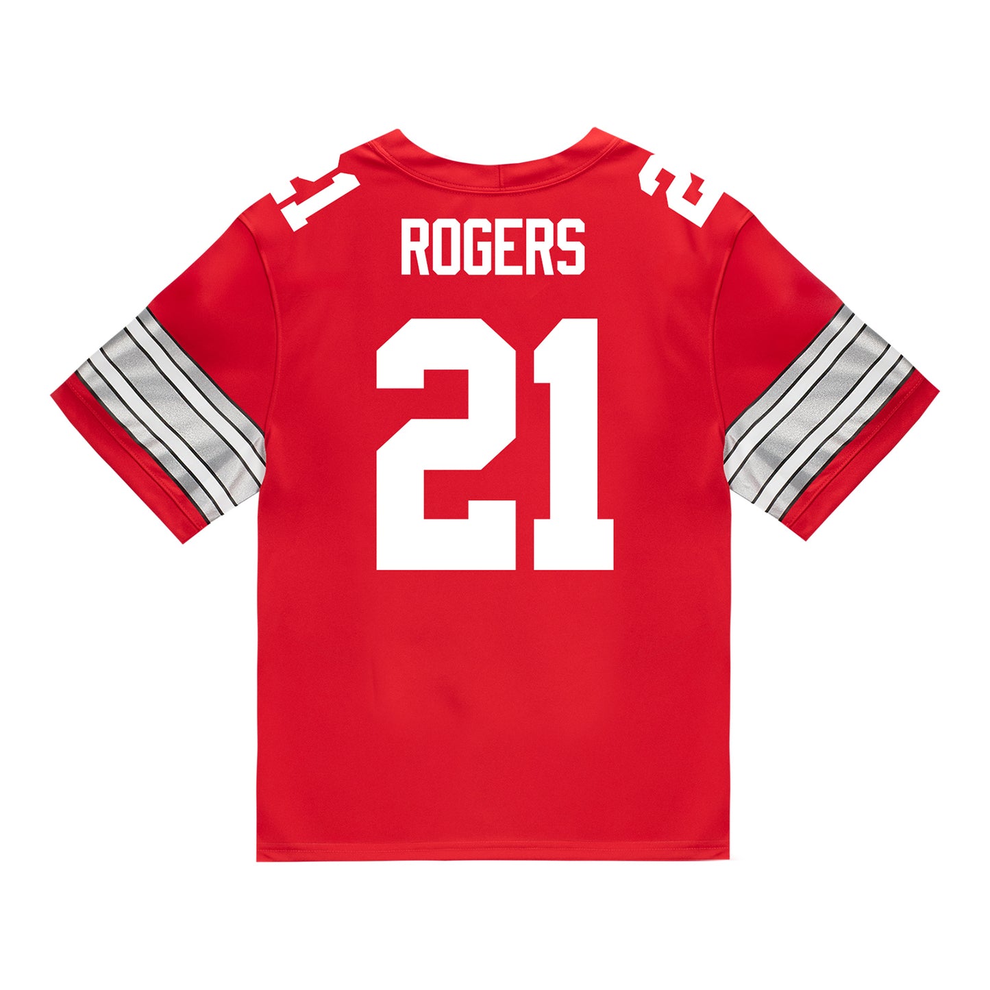 Ohio State Buckeyes Nike #21 Anthony Rogers Student Athlete Scarlet Football Jersey