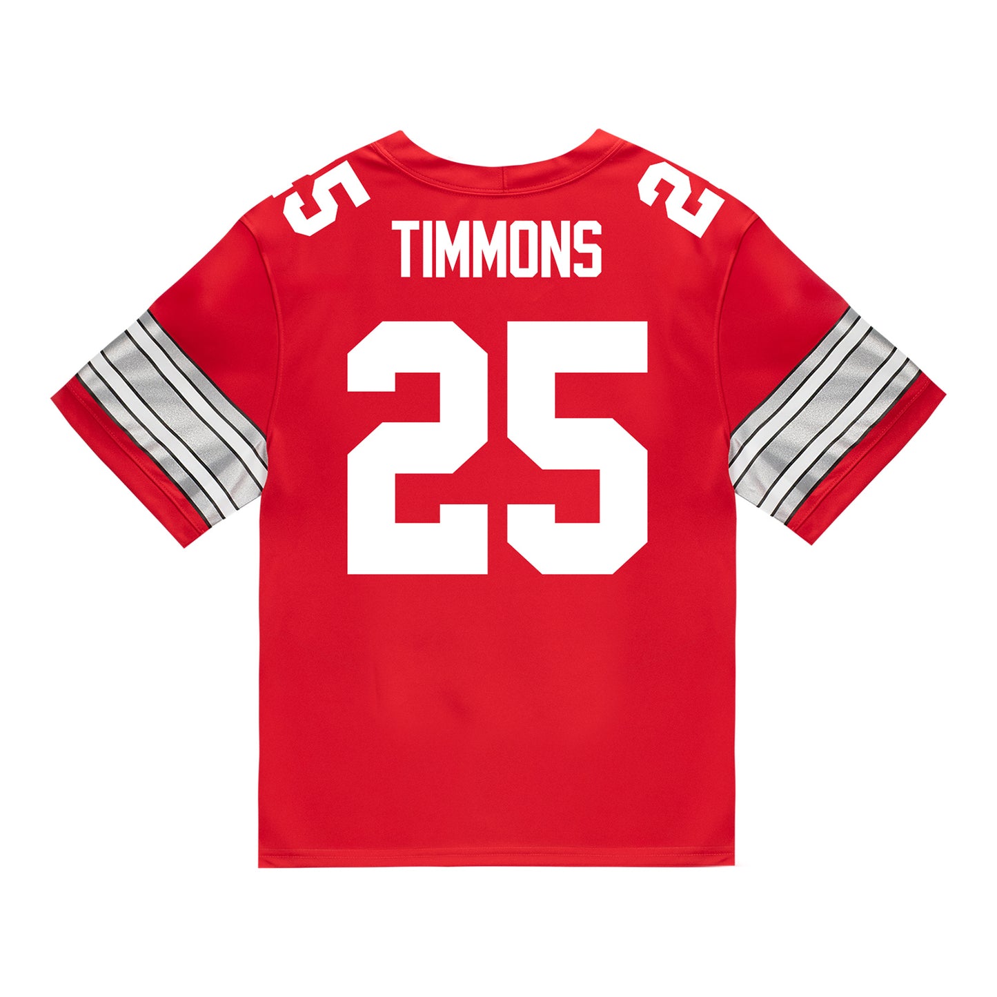 Ohio State Buckeyes Nike #25 Jay Timmons Student Athlete Scarlet Football Jersey