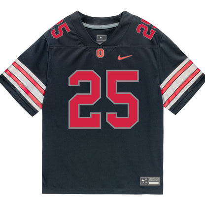 Ohio State Buckeyes Nike #25 Jay Timmons Student Athlete Black Football Jersey