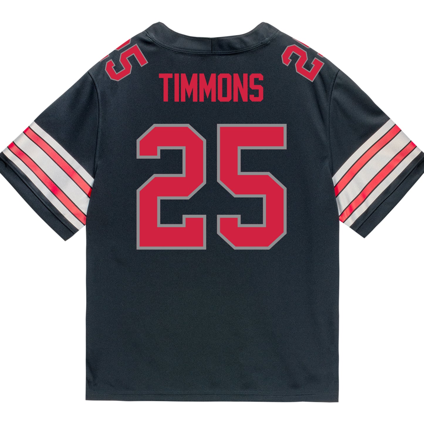 Ohio State Buckeyes Nike #25 Jay Timmons Student Athlete Black Football Jersey
