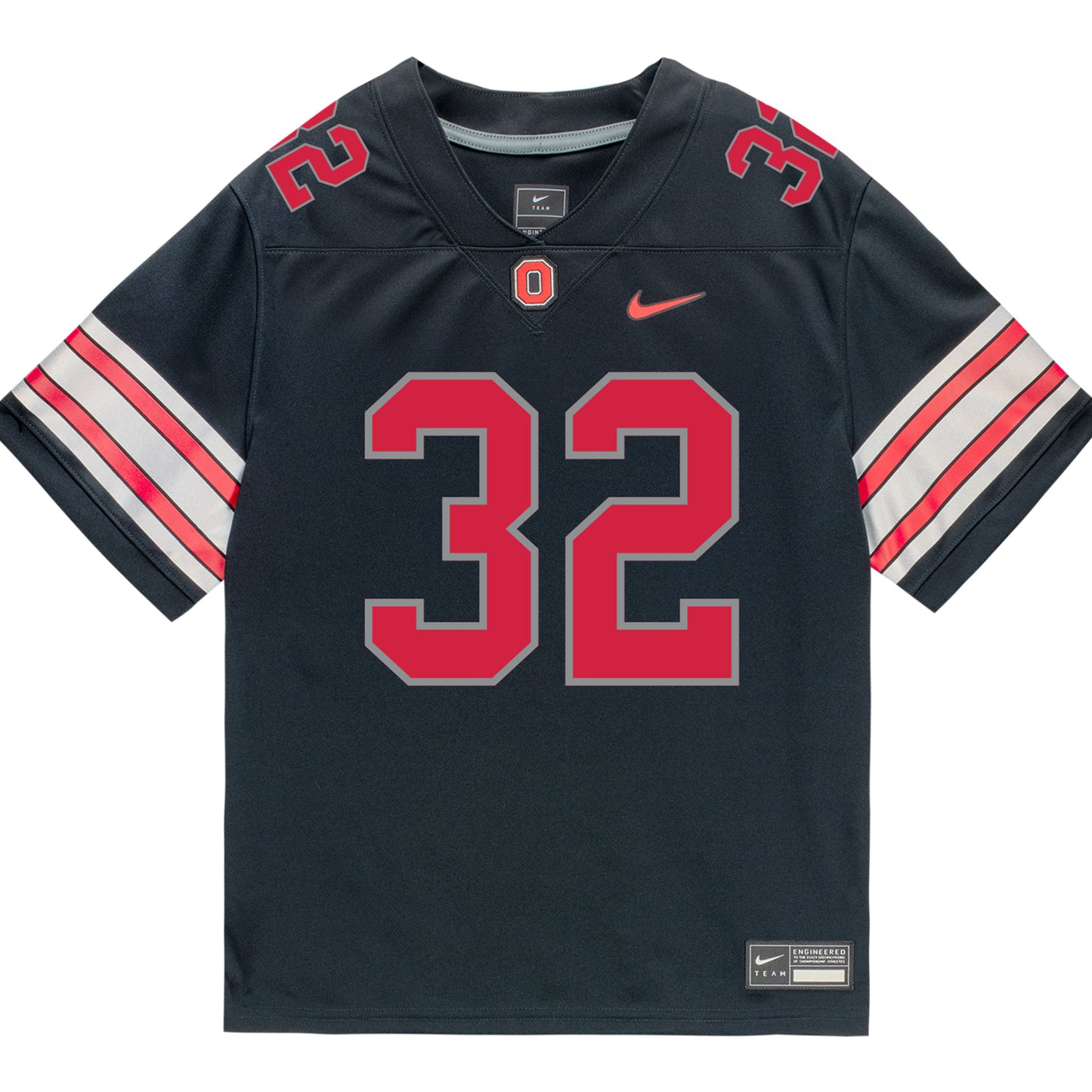 Ohio State Buckeyes Nike #32 Kaden Gebhardt Student Athlete Black Football Jersey