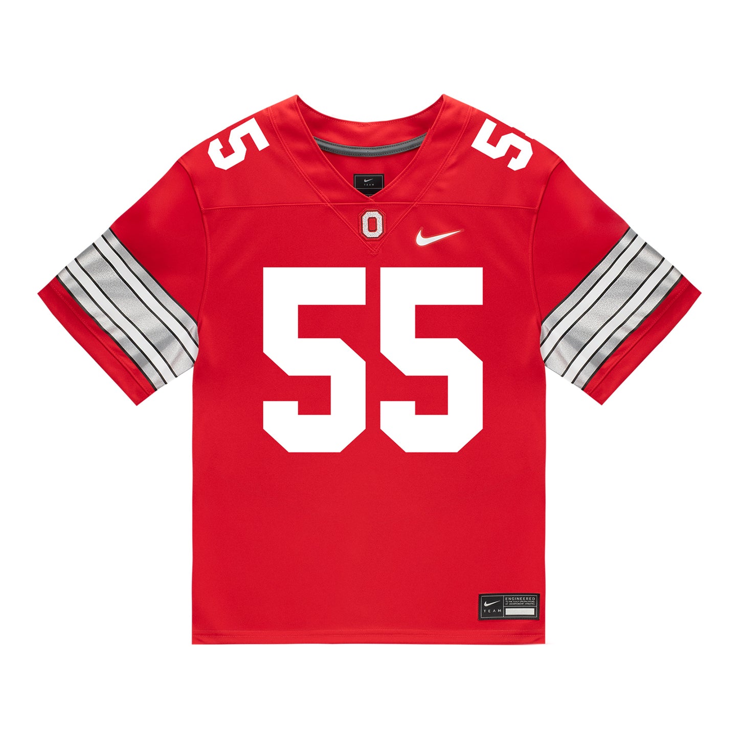 Ohio State Buckeyes Nike #55 John Walker Student Athlete Scarlet Football Jersey